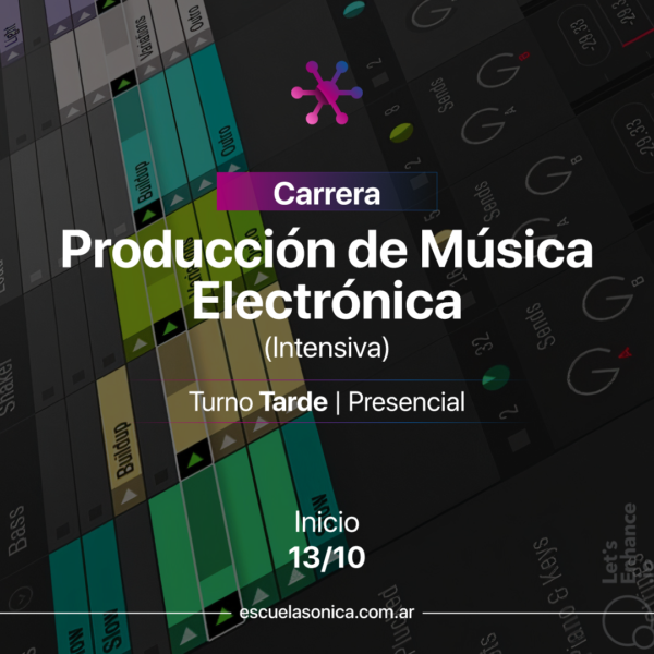 Carrera Intensiva | Producción de Música Electrónica (Presencial)